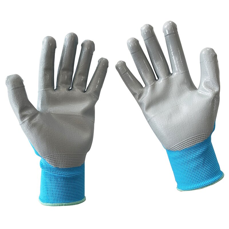 Gardening Gloves Factory - OEM/ODM Custom Logo Dust Proof Nitrile for Women Kids DIY