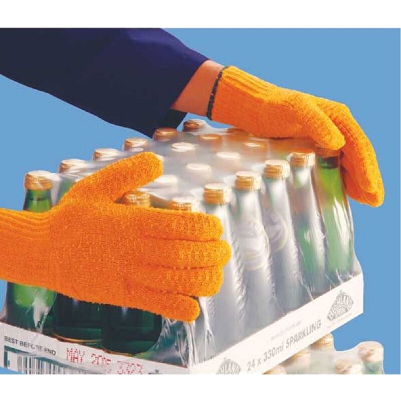 Work Glove Manufacturer - OEM/ODM High Grip PVC Lattice Honeycomb for Freezer Warehouse