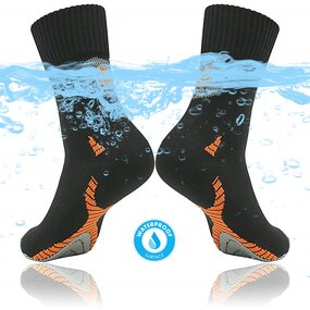 Waterproof Socks Manufacturer - OEM/ODM Unisex Custom logo Crew Size Breathable