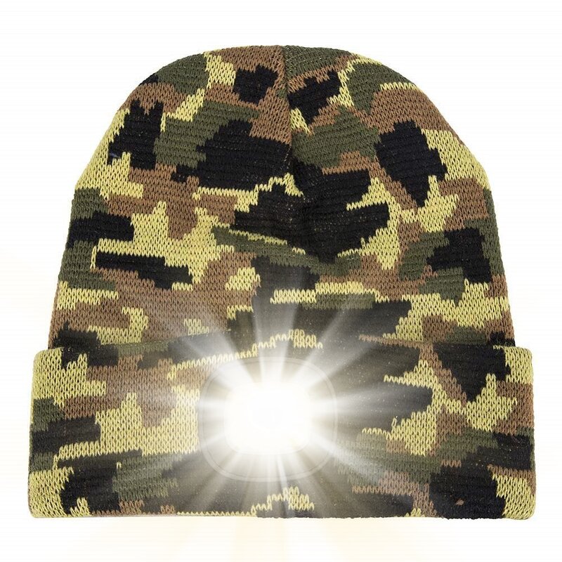 LED Beanie Hat Factory - OEM/ODM Custom Logo Winter Thermal USB Rechargeable for Fishing