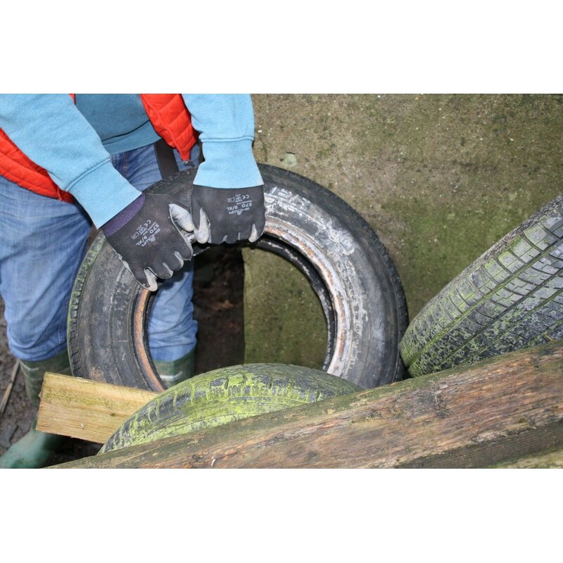 Safety Glove Manufacturer - OEM/ODM Grease Oil Grip Anti slip Nitrile Coated Work