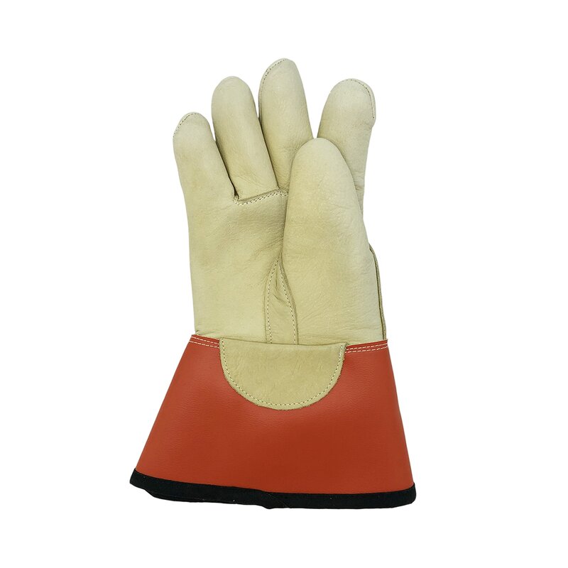 Electrical Gloves Manufacturer - OEM/ODM Leather Protector Lineman High Voltage Utility Work