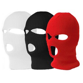 Balaclava Manufacturer - OEM/ODM Winter Insulated Thermal 3 Holes Knit for Skiing