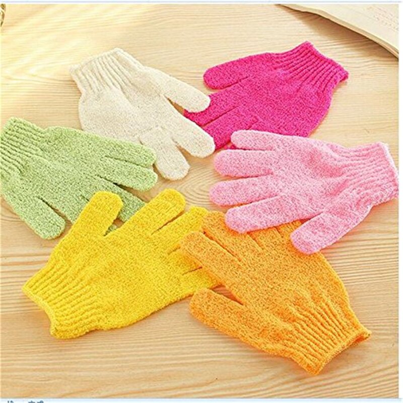 Bath Gloves Factory - OEM/ODM Custom Logo Nylon Loofah Exfoliating for Shower