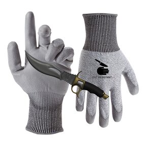 Cut Resistant Glove Factory - OEM/ODM PU Dipped CE EN388 Level 5 Anti Slip