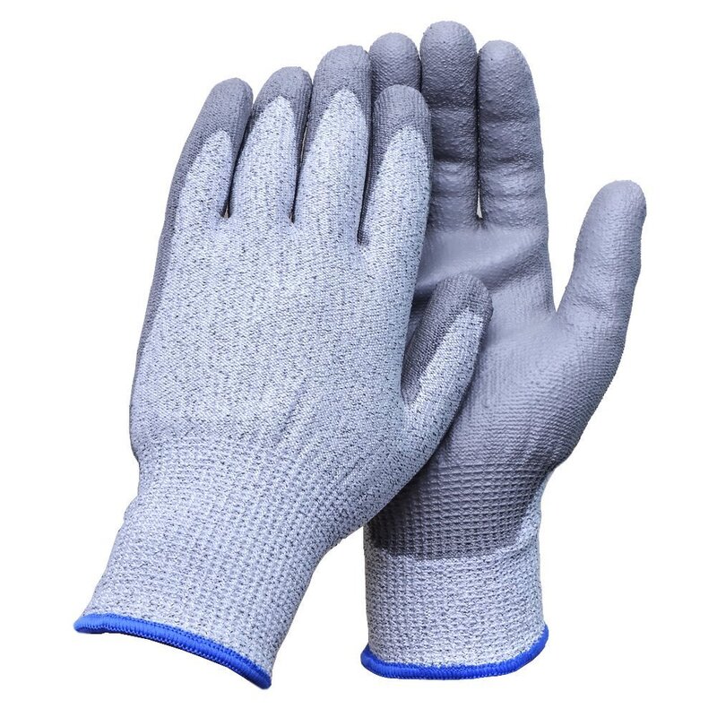 Cut Resistant Gloves Factory - OEM/ODM HPPE PU Dipped Palm Safety for Construction