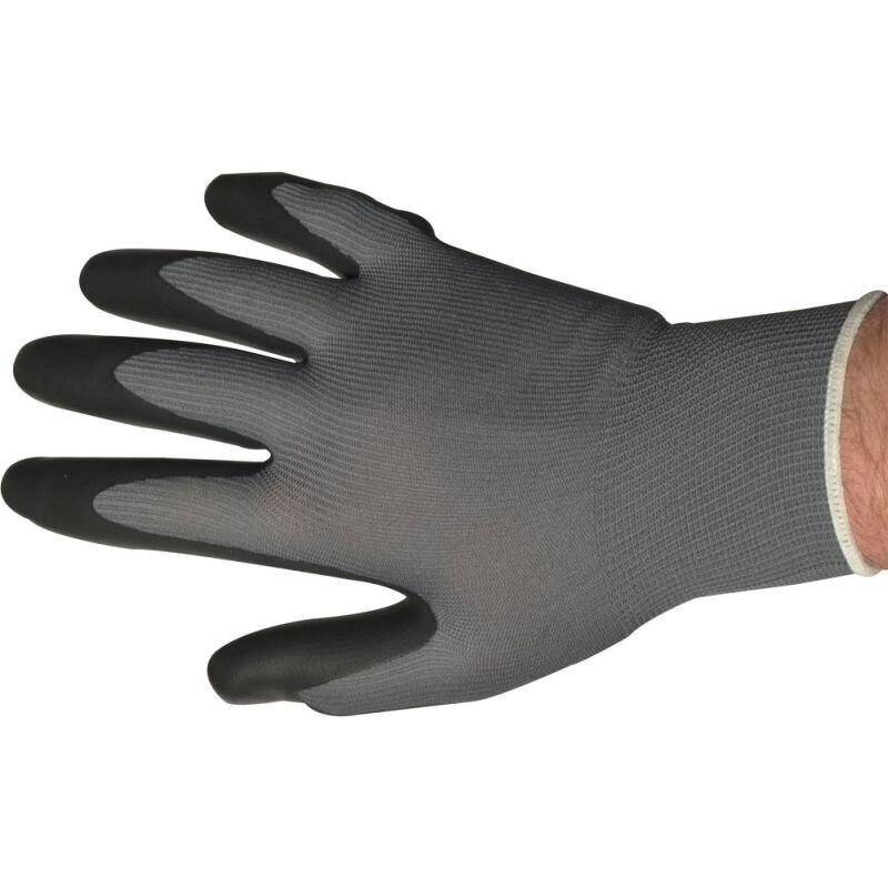 Work Gloves Factory - OEM/ODM OEM Custom logo Foam Nitrile Palm Coated Dot Grip