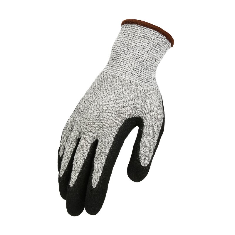 Safety Gloves Manufacturer - OEM/ODM High Durable Foam Nitrile Dipped Palm EN388 HPPE