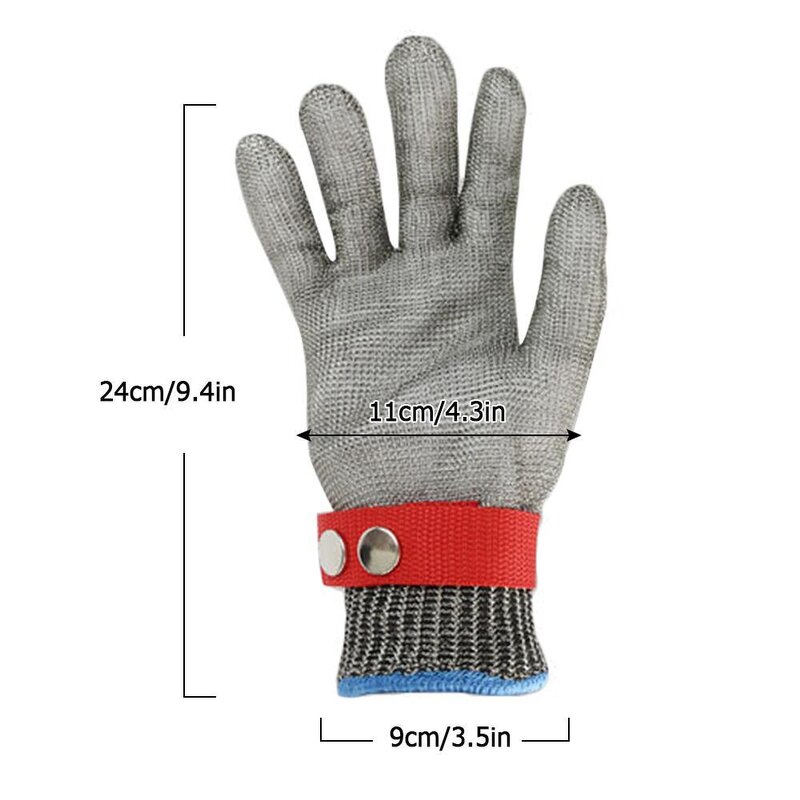 Chain Mail Gloves Manufacturer - OEM/ODM Food Grade 316L Stainless Steel Mesh Butcher