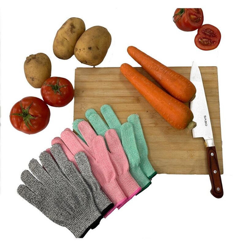 Anti Cut Gloves Factory - OEM/ODM EN388 Level 5 Food Grade Slash Resistant