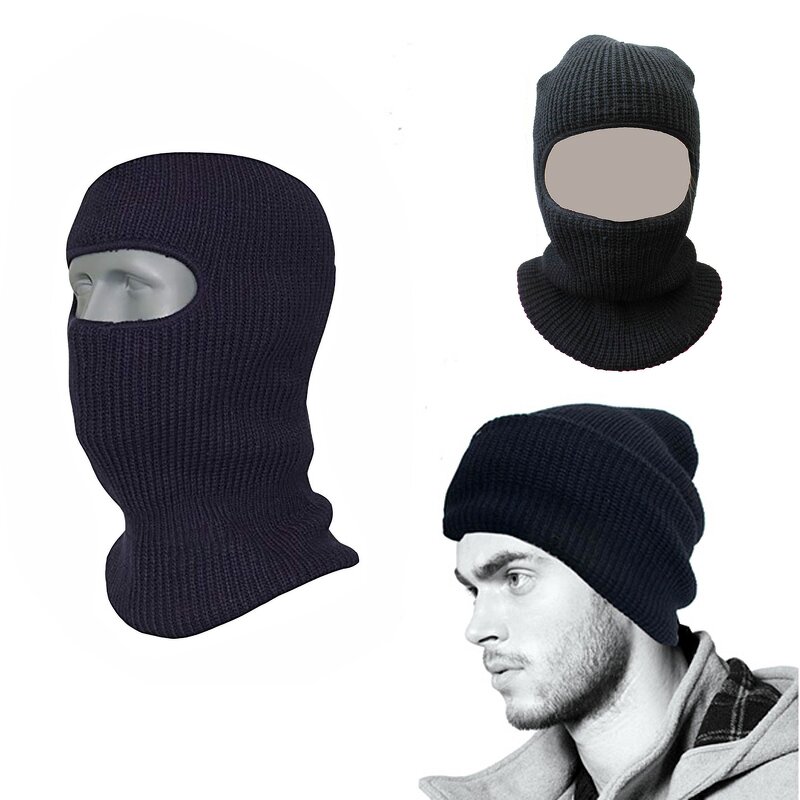 Balaclava Manufacturer - OEM/ODM Double Layers One Hole Open Face Full Face Cover