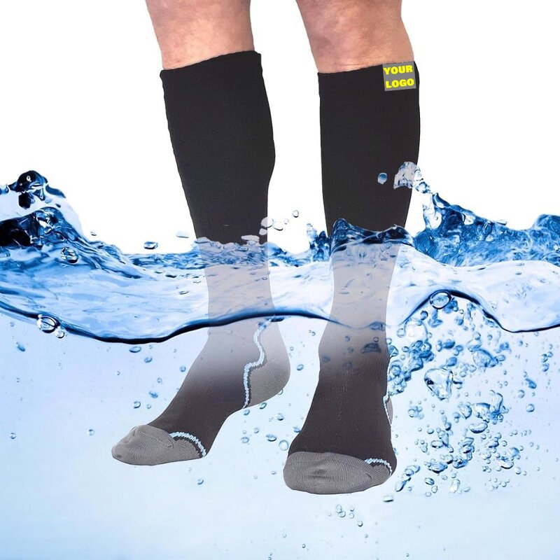 Hiking Socks Factory - OEM/ODM Custom Logo Mens Coolmax Cycling Merino Wool Waterproof
