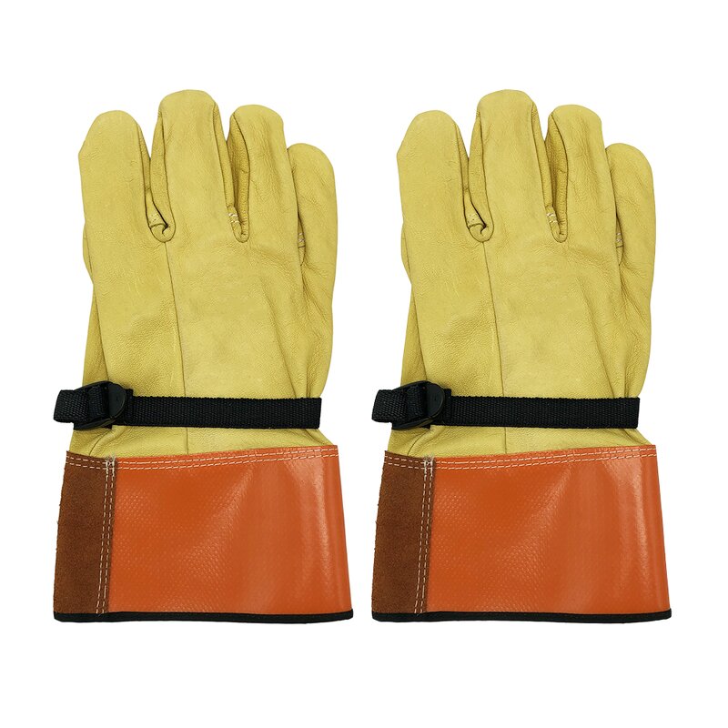 Electrical Gloves Factory - OEM/ODM Goatskin Leather High Voltage Insulated for Electricians