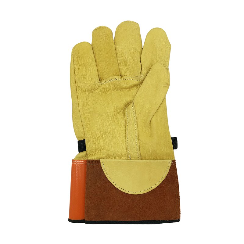 High Voltage Gloves Factory - OEM/ODM Goatskin Work 25kv Electrical for Lineman