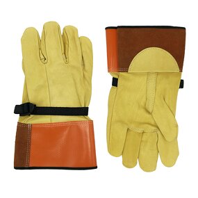 Electrical Gloves Factory - OEM/ODM Goatskin Leather High Voltage Insulated for Electricians
