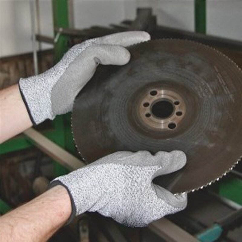 Cut Resistant Glove Factory - OEM/ODM PU Dipped CE EN388 Level 5 Anti Slip