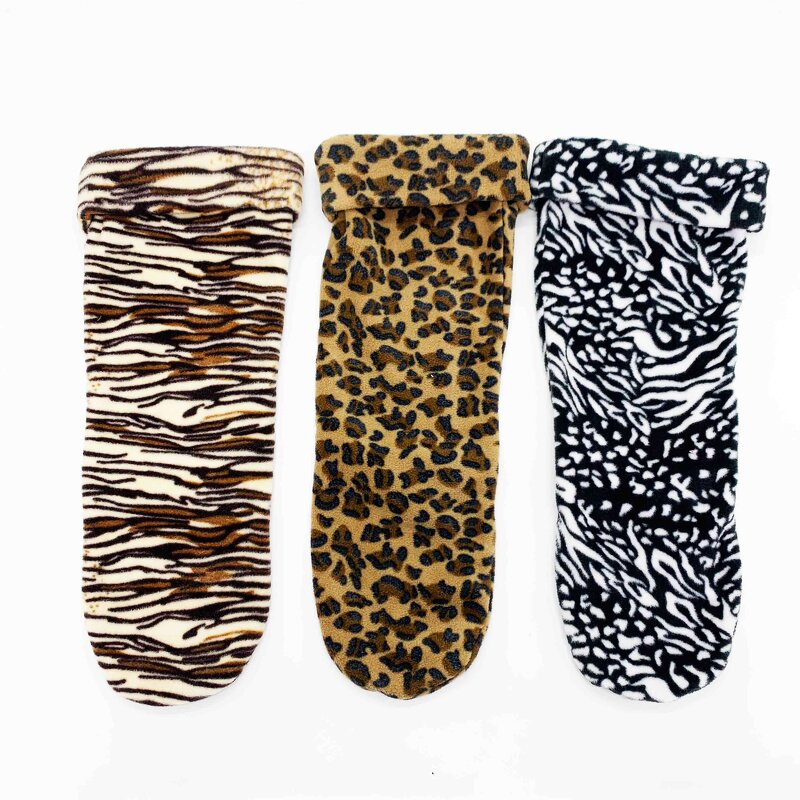 Fleece Socks Factory - OEM/ODM Custom Logo Fleece Welly Socks Winter Warm Women Boot