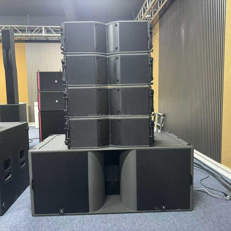 Line Array Speakers Factory - OEM/ODM K10 Dual 10 Inch Powered Passive Professional Audio