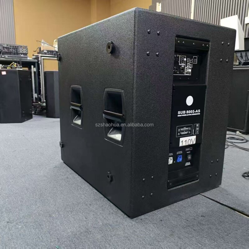 Active Subwoofer Factory - OEM/ODM Pro Sound Sub 8005-as Single 21" High Power