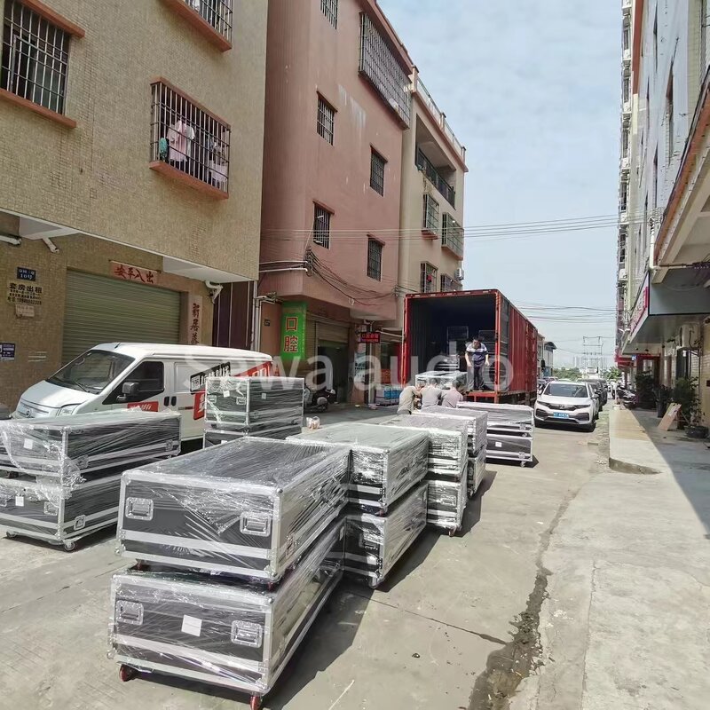 Road Case Factory - OEM/ODM Dimension Aluminum with Wheels for Line Array Speaker