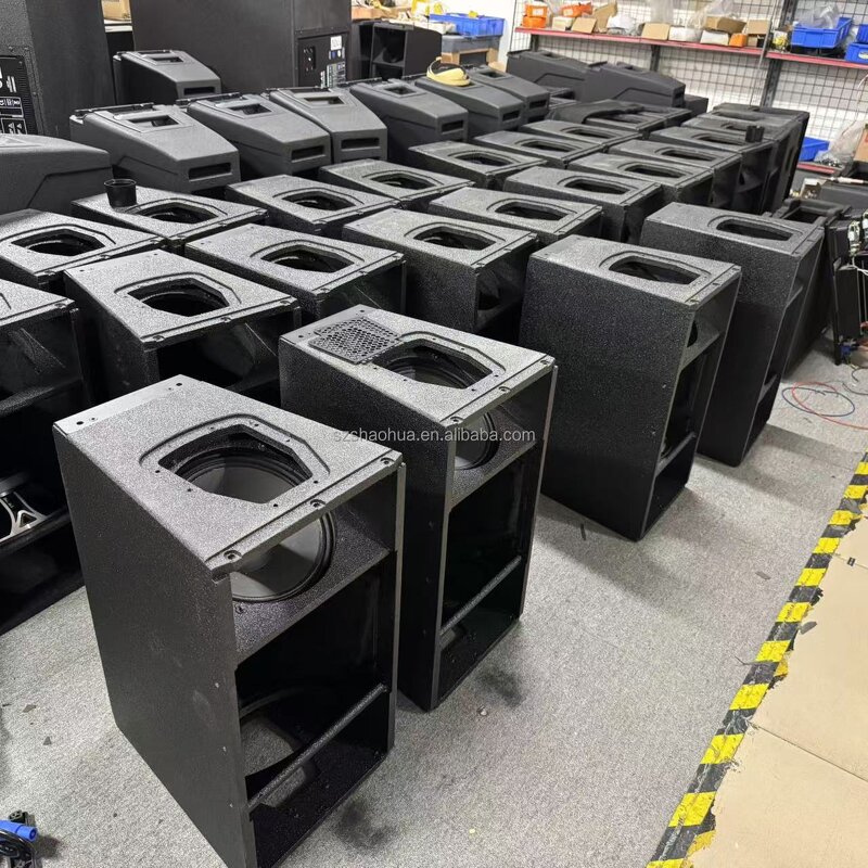 Line Array Speakers Manufacturer - OEM/ODM SAWA-Q1 Double 10 Inch 2 Way Passive Active