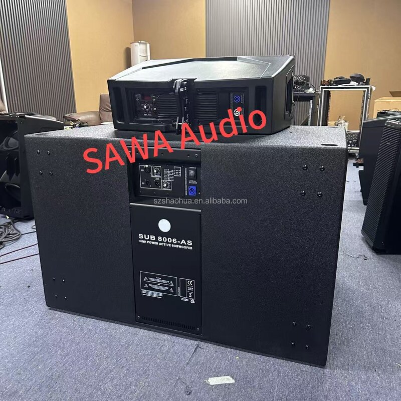 Subwoofer Manufacturer - OEM/ODM 8006 Dual 18 Inch Professional Stage Audio Powered
