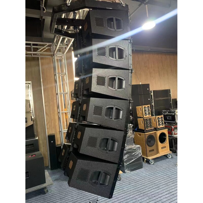 Line Array Speakers Manufacturer - OEM/ODM Dual 12 Inch Two Ways Passive Outdoor Pa