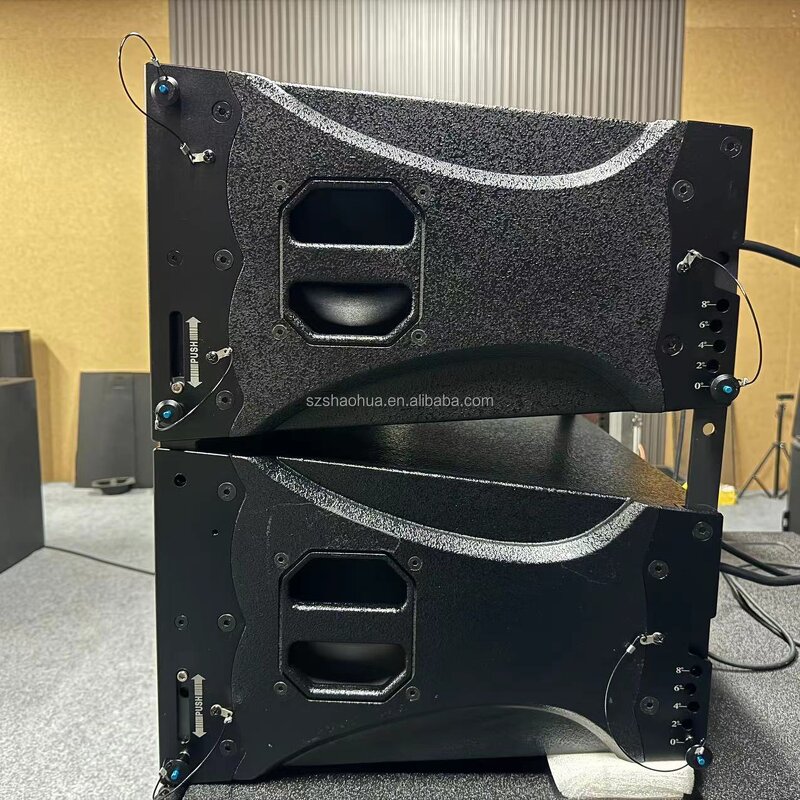 Line Array Speakers Manufacturer - OEM/ODM Q210 Powered Double 10 Inch 2 Ways for Stage