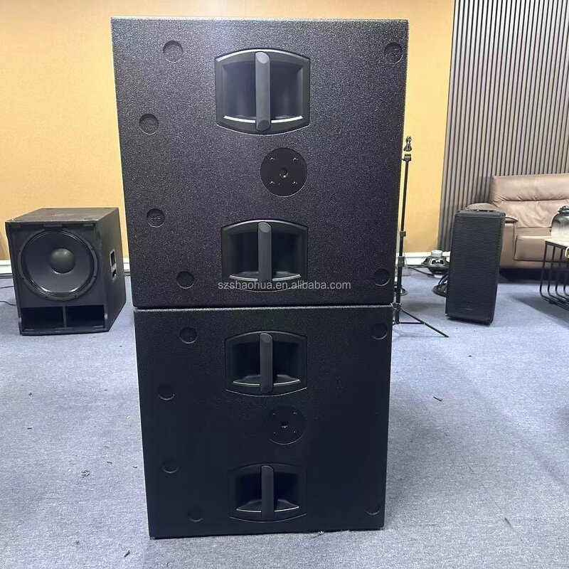Active Subwoofer Manufacturer - OEM/ODM Sub 8006-AS Professional Dual 18 Inch Plywood