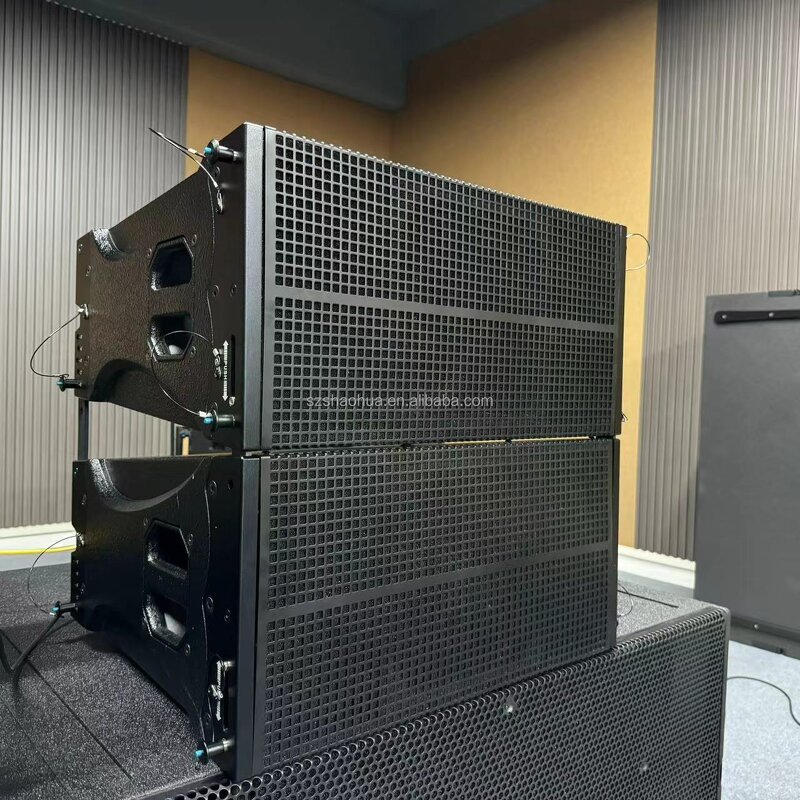 Line Array Speakers Manufacturer - OEM/ODM Q210 Powered Double 10 Inch 2 Ways for Stage