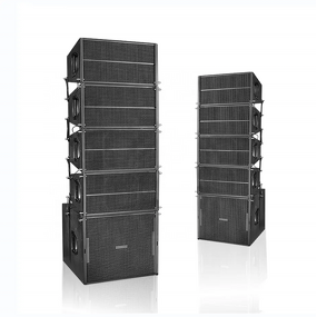 Line Array Speakers Manufacturer - OEM/ODM SAWA-Q1 Double 10 Inch 2 Way Passive Active