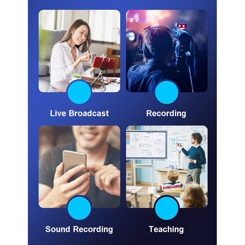 Lavalier Microphone Manufacturer - OEM/ODM Professional Clips Sans Fil for Mobile Phone