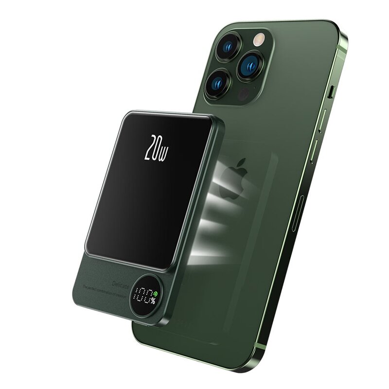 Wireless Power Bank Manufacturer - OEM/ODM Q9 Creative Ultra Thin Magnetic Mini 5000mAh