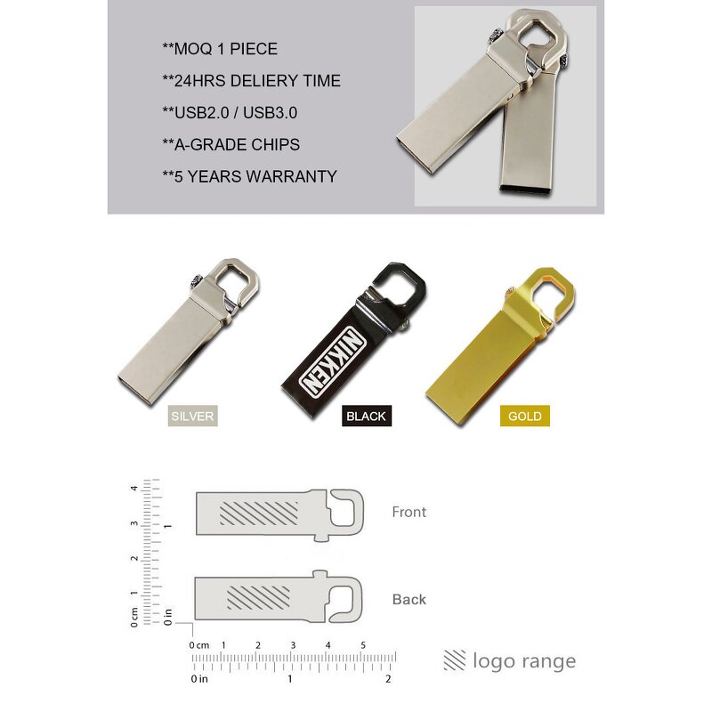 Metal Thumb Drive Manufacturer - OEM/ODM UDP Customized Pen Usb 3.0 Keychains