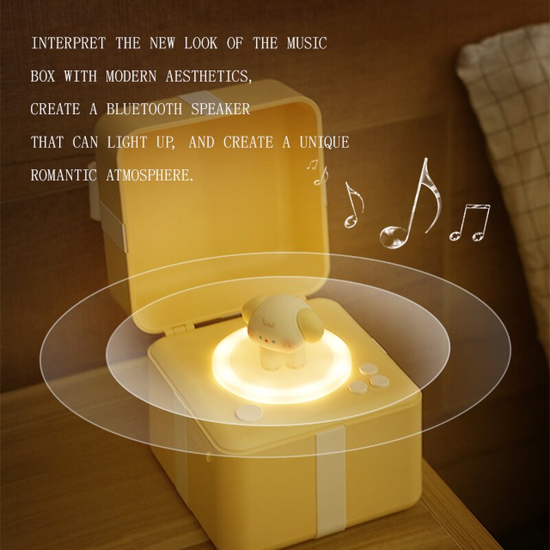 Wireless Speaker Factory - OEM/ODM MYCP2401 Record Gift Box Desktop Ambiance Light