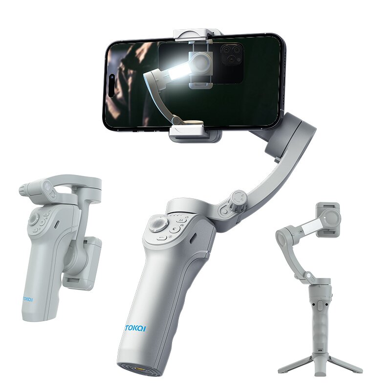 Gimbal Stabilizer Manufacturer - OEM/ODM M01 Folding Three-axis Smart Face Tracking