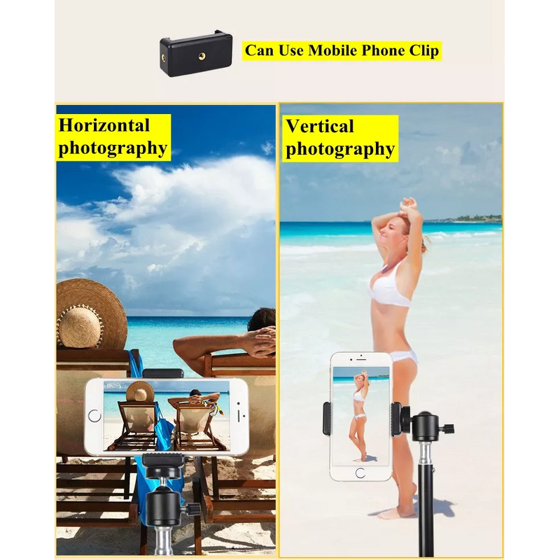 Tripod Stand Factory - OEM/ODM 2.1m Live Stream LED Ring Lamp Photography Tripod