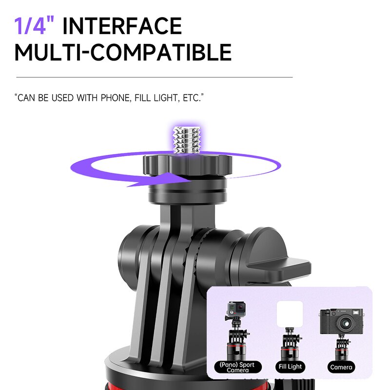 Gimbal Stabilizer Factory - OEM/ODM C22 AI Face Tracking Gimbal 1338mm Aluminum Rod