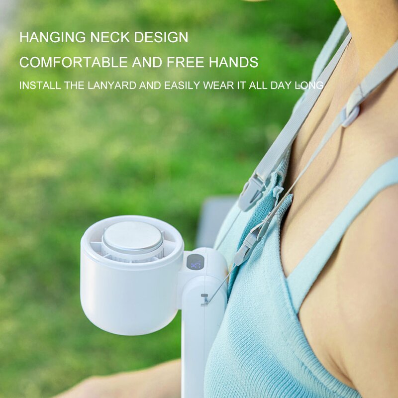 Handheld Fan Manufacturer - OEM/ODM New 650 High-speed Cold Compress Folding USB Charging