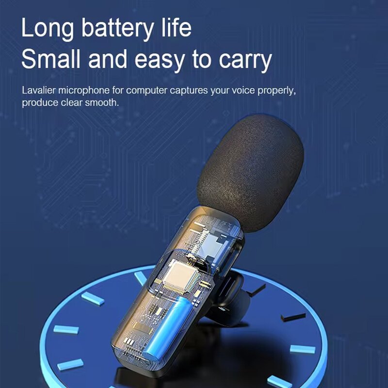 Wireless Microphone System Factory - OEM/ODM High Quality Professional Lapel Karaoke