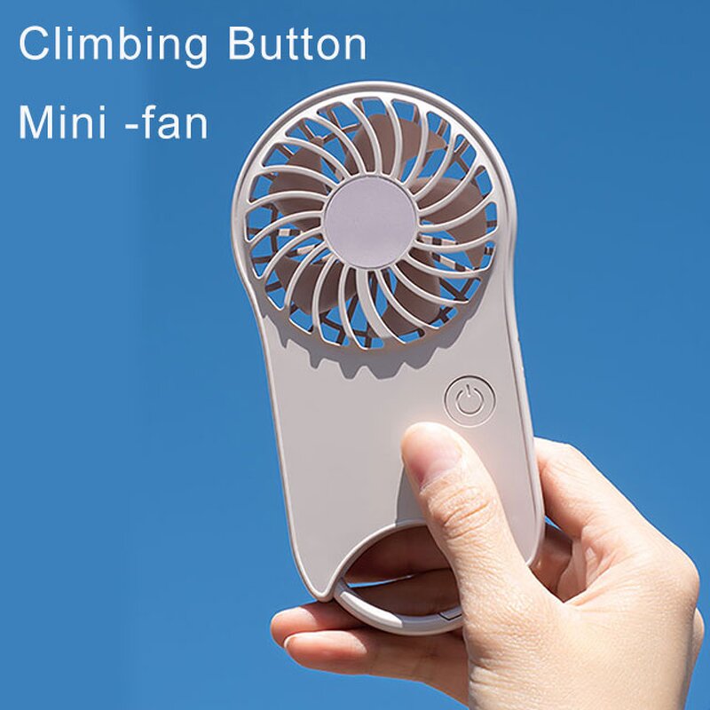 Handheld Fan Factory - OEM/ODM New F12 800mAh Rechargeable Hook Mountain Mini