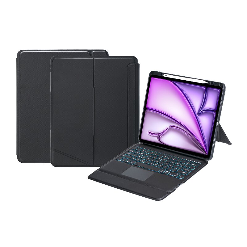 Pivot Keyboard Case Manufacturer - OEM/ODM Split with Trackpad for iPad Air 13 2024