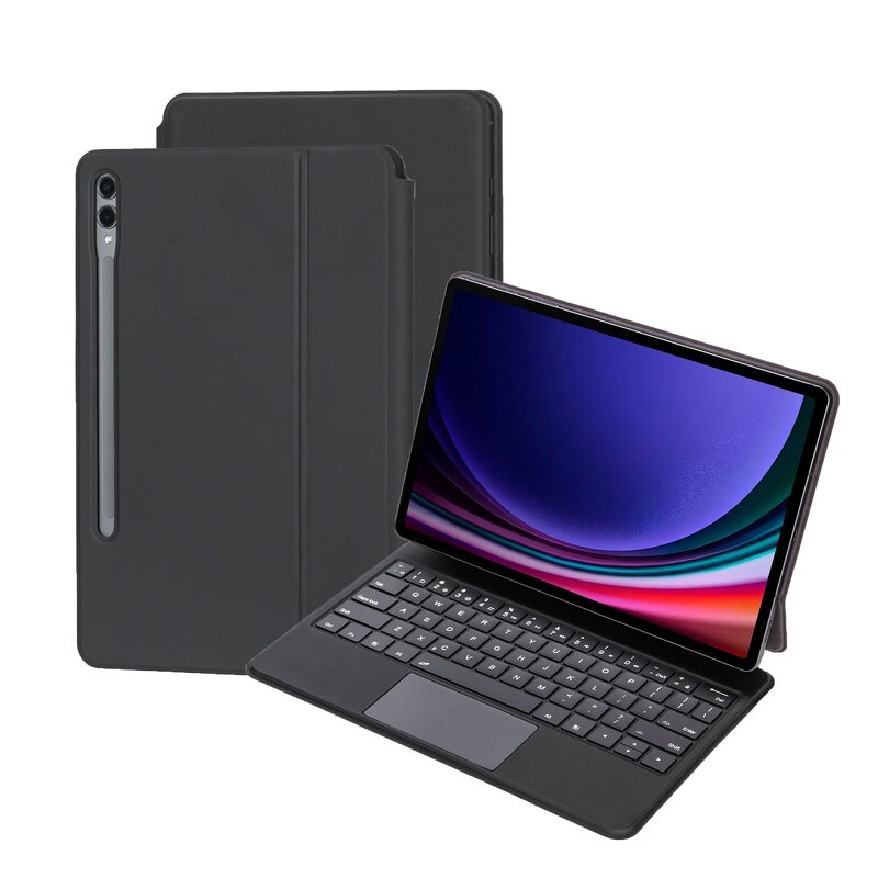 Magic Keyboard Factory - OEM/ODM RGB for Samsung Tab S9 Plus FE 12.4 Keyboard Case