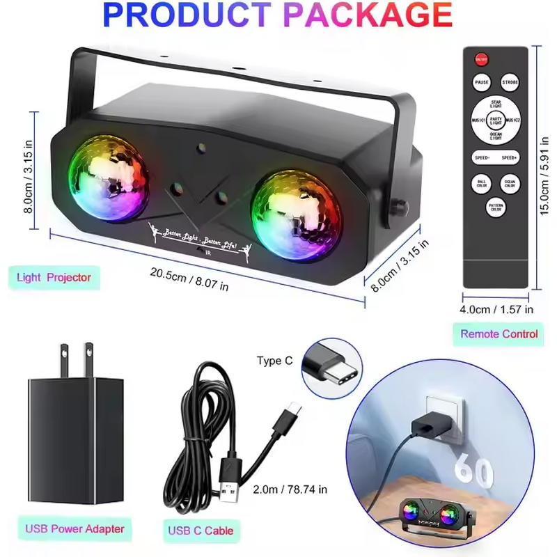 Party Light Factory - OEM/ODM EMS-38 3 in 1 Starry Sky Projector Laser DJ Lights