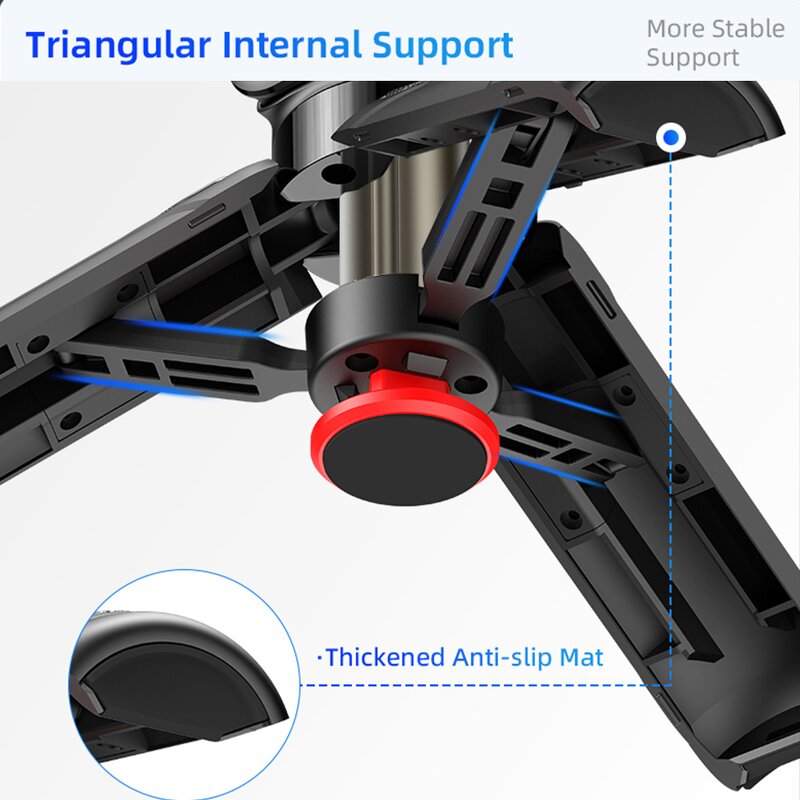 Selfie Stick Manufacturer - OEM/ODM TT21 Mini Auto Pop-up Tripod Detachable Holder