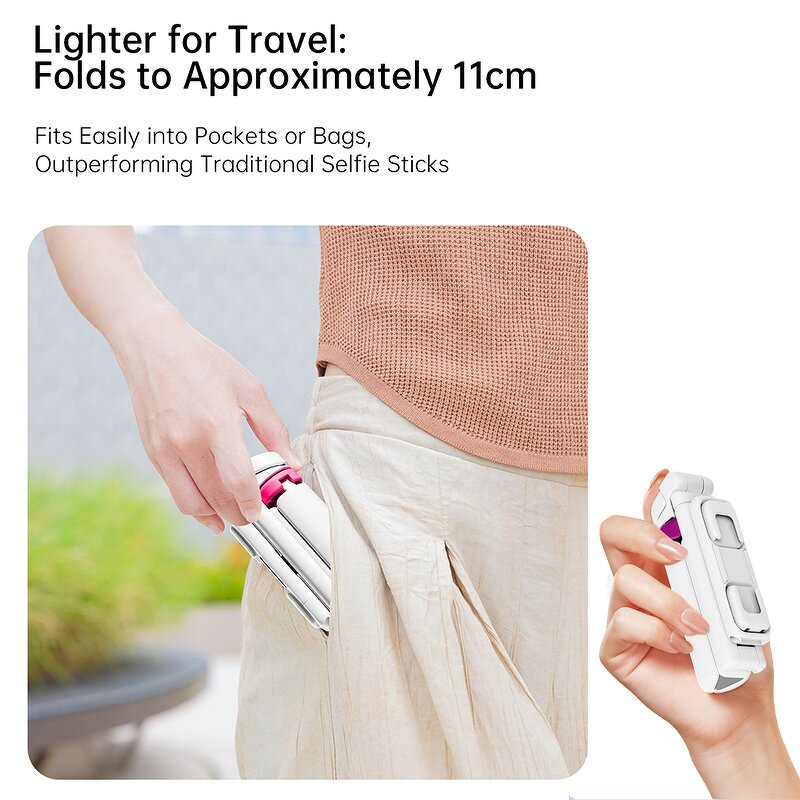 Selfie Stick Manufacturer - OEM/ODM SS3 Portable Mini Lightweight with Wireless Remote