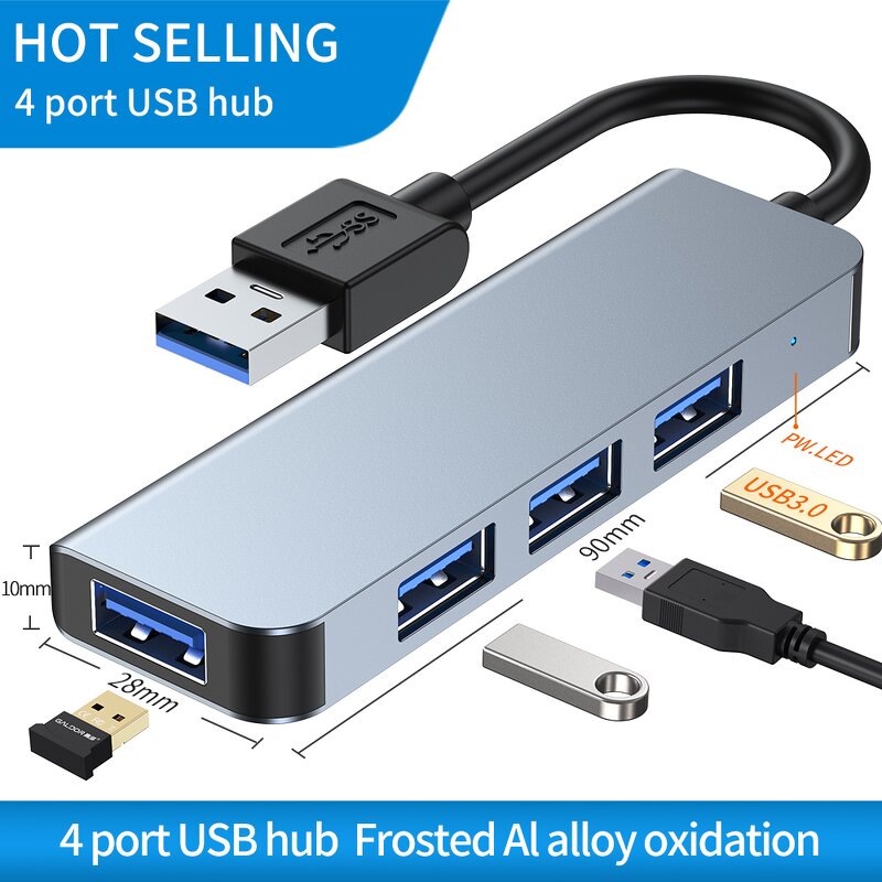 USB Hub Factory - OEM/ODM High Speed 5 Gbps 4 Port 3.0 Docking Station