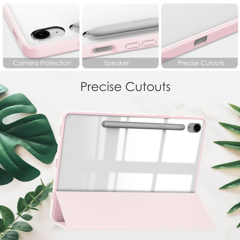 Acrylic Tablet Case Manufacturer - OEM/ODM Transparent Pen Slot for Samsung Tab S10 FE