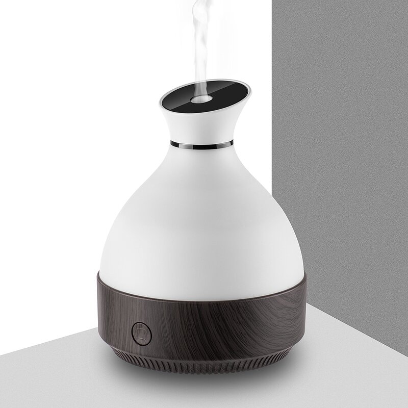 Aroma Diffuser Manufacturer - OEM/ODM Retro Electric Essential Oil Wood Grain Humidifier