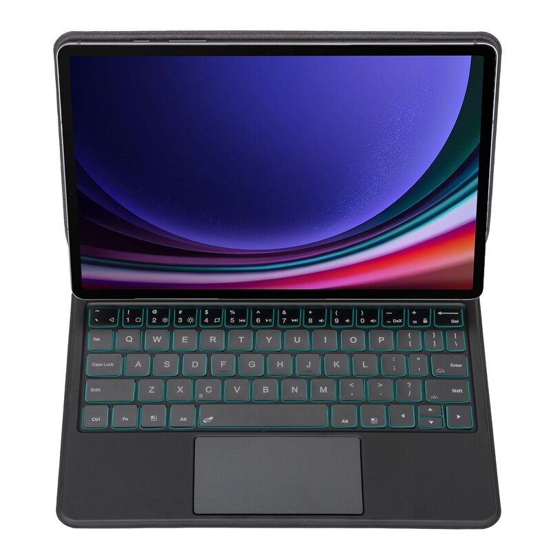Magic Keyboard Factory - OEM/ODM RGB for Samsung Tab S9 Plus FE 12.4 Keyboard Case